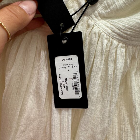 Rag & Bone Ivory Halter Dress Size 6 - Picture 5 of 6